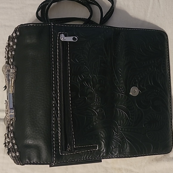 Small Purse with Rhinestone Pattern - Picture 4 of 6